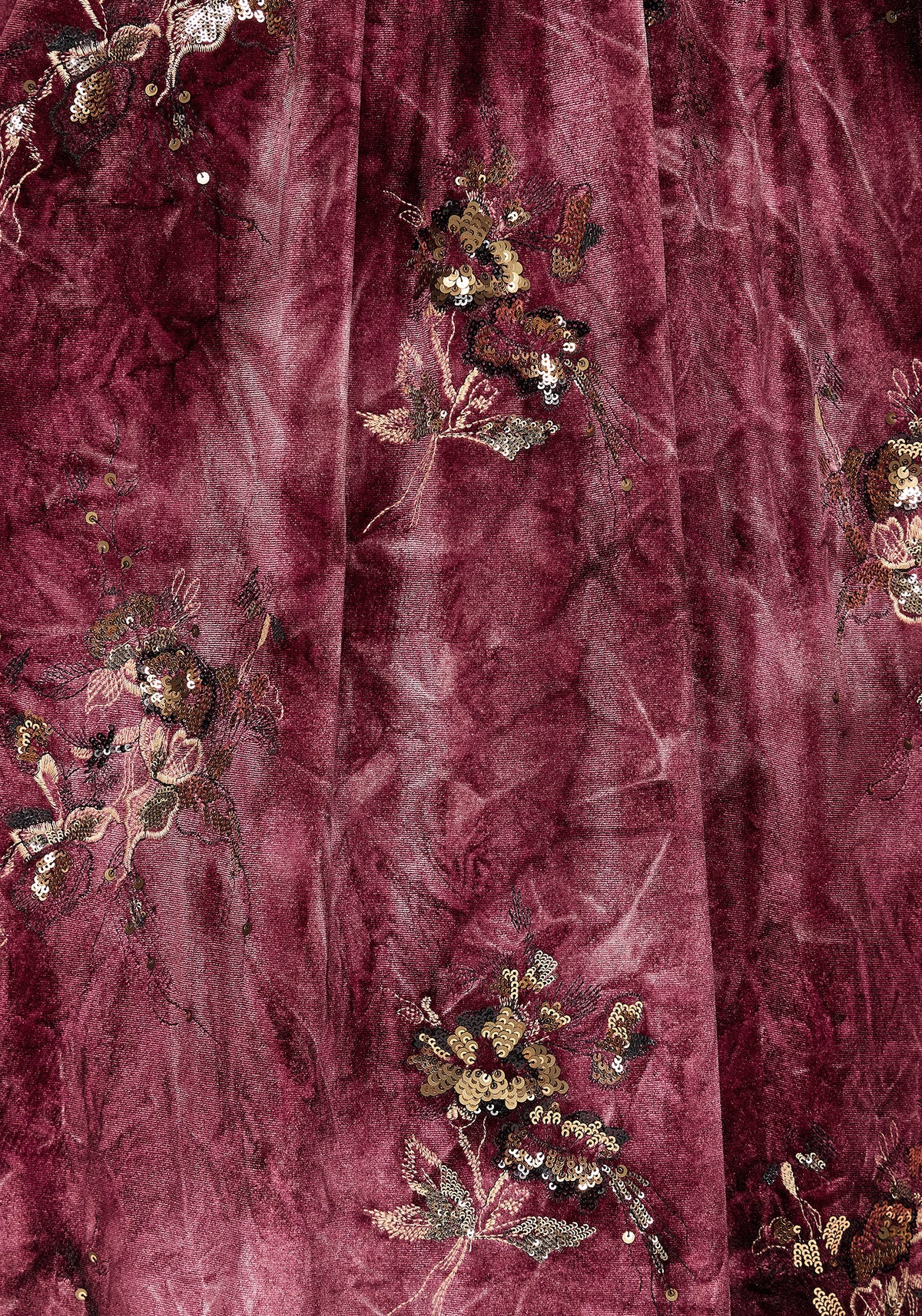 Zariah Sequin Velour Cami Midaxi Dress