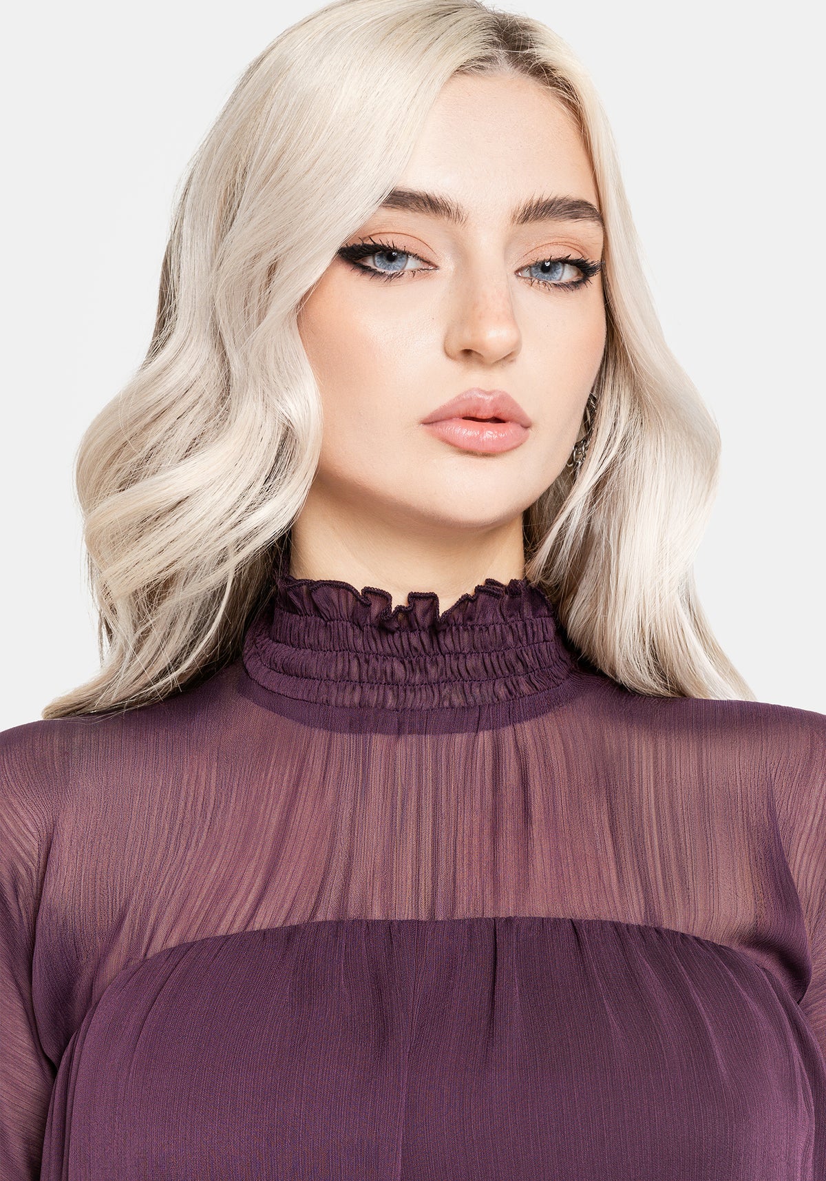 Noirelle Handkerchief Hem Chiffon Mini Dress UK 6