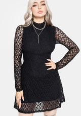Amoura Boned Waist Corset Lace Mini Dress UK 6