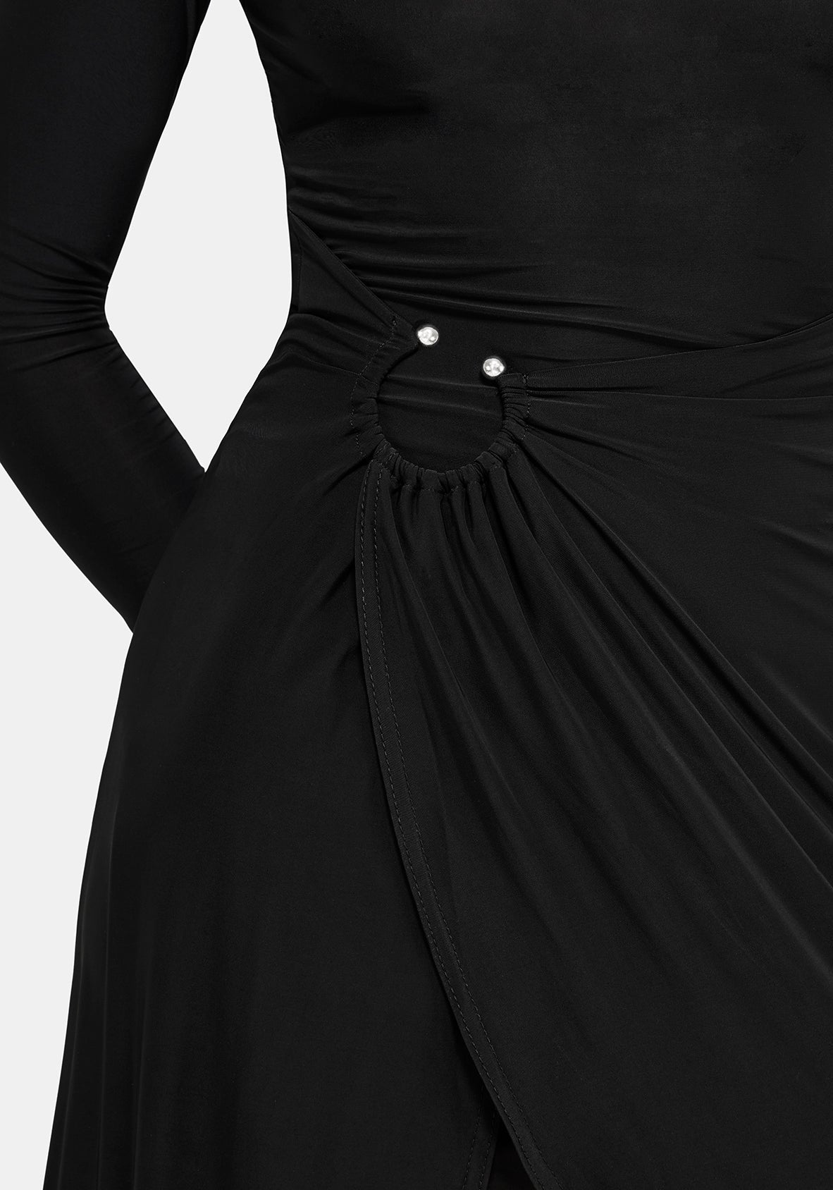Bellamira Ring Waist Midaxi Dress UK 6