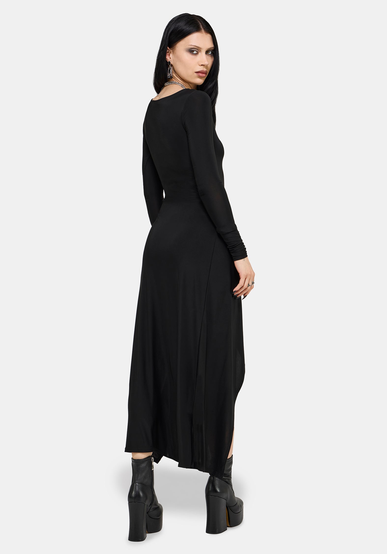 Bellamira Ring Waist Midaxi Dress UK 6