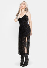 Zavelle Fixed Wrap Trim Detail Maxi Dress UK 6