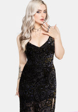 Zavelle Fixed Wrap Trim Detail Maxi Dress UK 6
