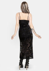 Zavelle Fixed Wrap Trim Detail Maxi Dress UK 6