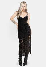 Zavelle Fixed Wrap Trim Detail Maxi Dress UK 6