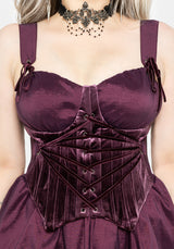 Julietta Ruched Bust Corseted Mini Puffball Dress UK 6