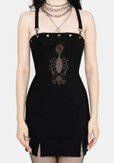 Harper Eyelet Cross-Over Mini Dress UK 6
