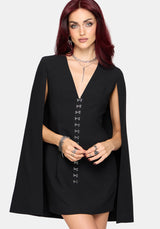 Rio Cape Blazer Mini Dress