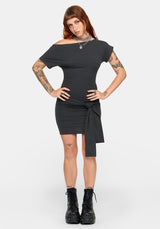 Kiona Tie Waist Mini Dress