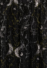 Elona Celestial Embroidered Corset Midaxi Dress UK6