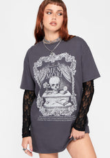 Mori Skull Tee Dress