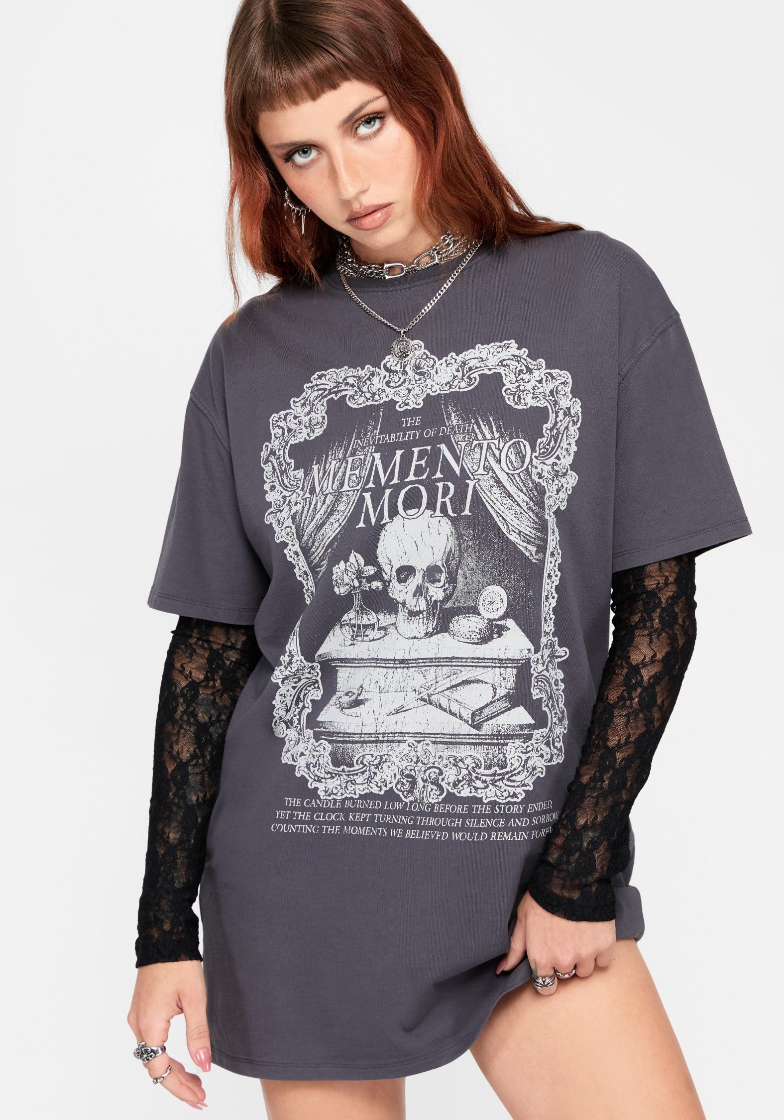 Mori Skull Tee Dress