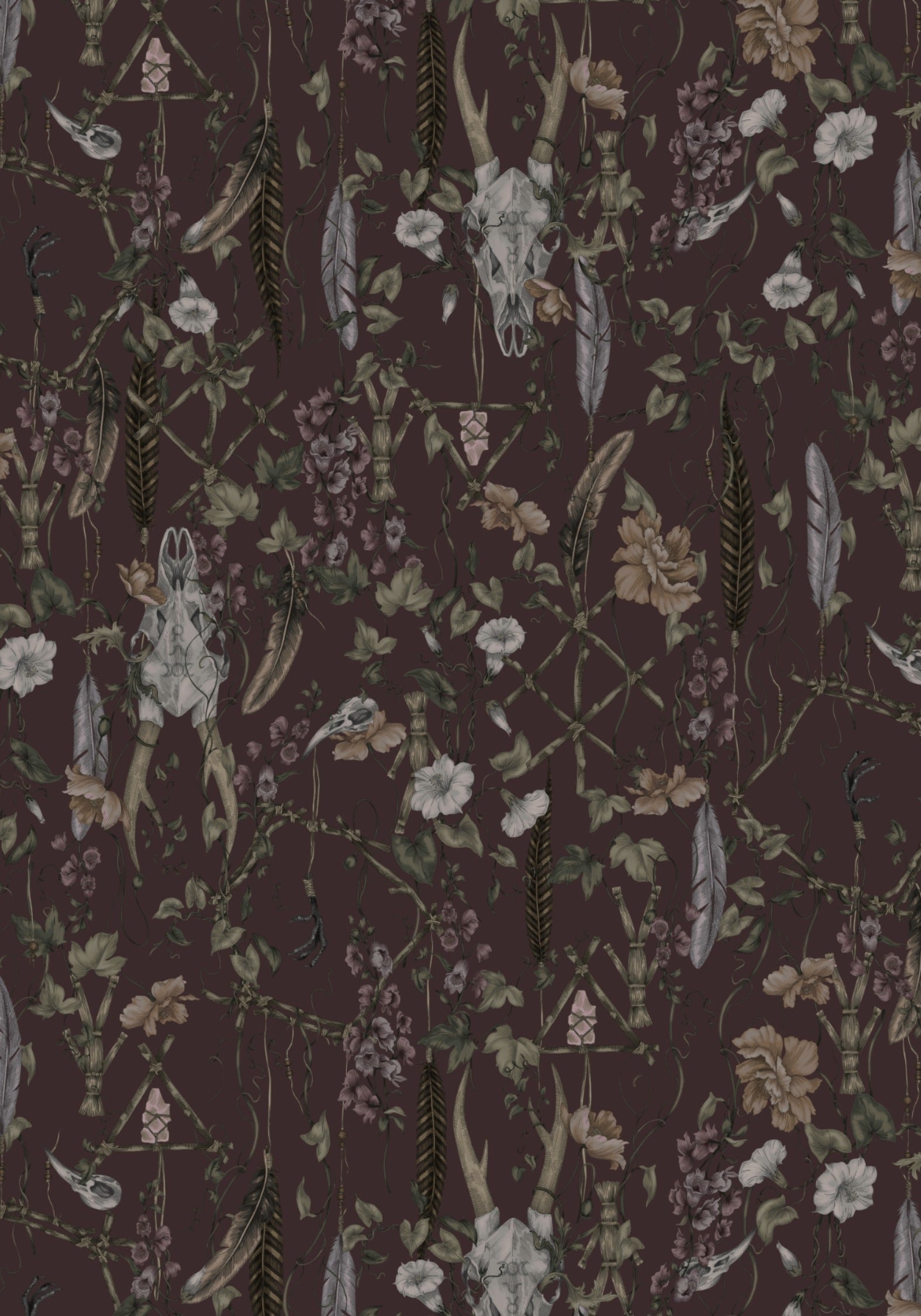 Dusha Garden Print Button Up Chiffon Mini Dress