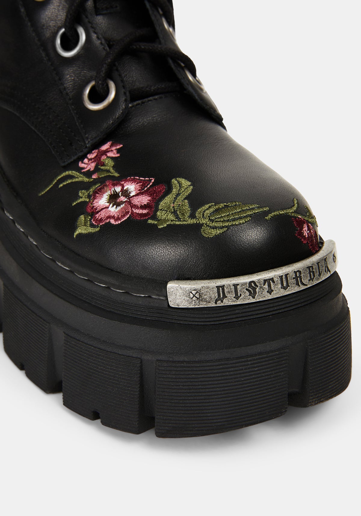 Drunella Embroidered Leather Boots UK 6