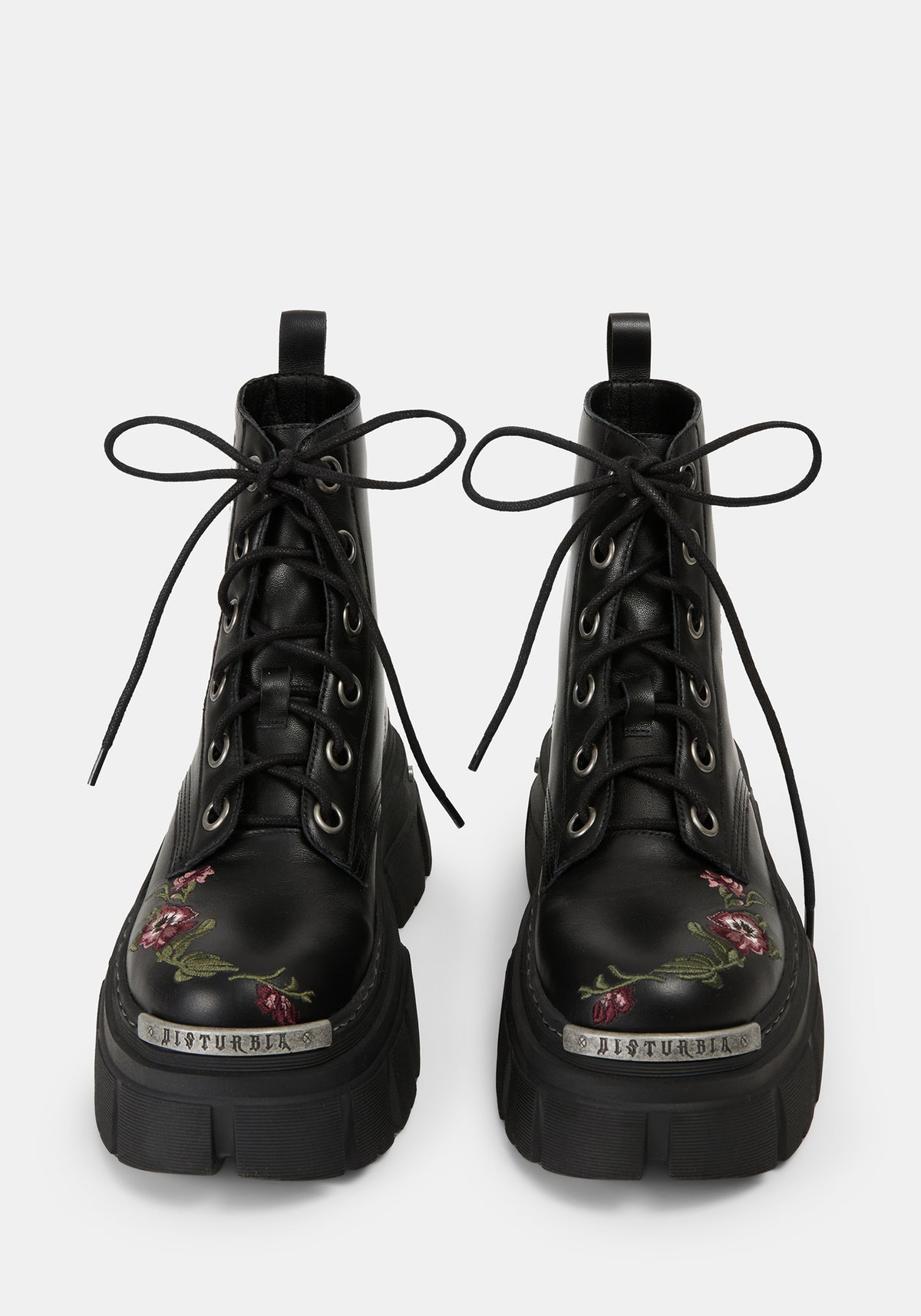 Drunella Embroidered Leather Boots UK 6