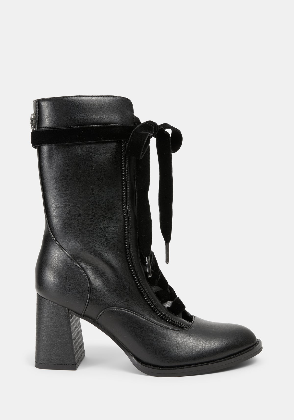 Lileena Heeled Lace Up Boots UK 6