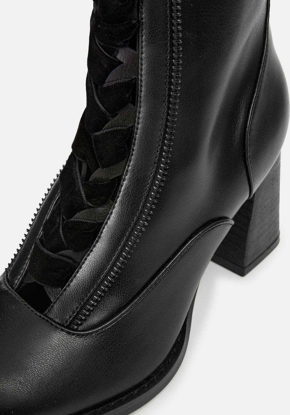 Lileena Heeled Lace Up Boots UK 6