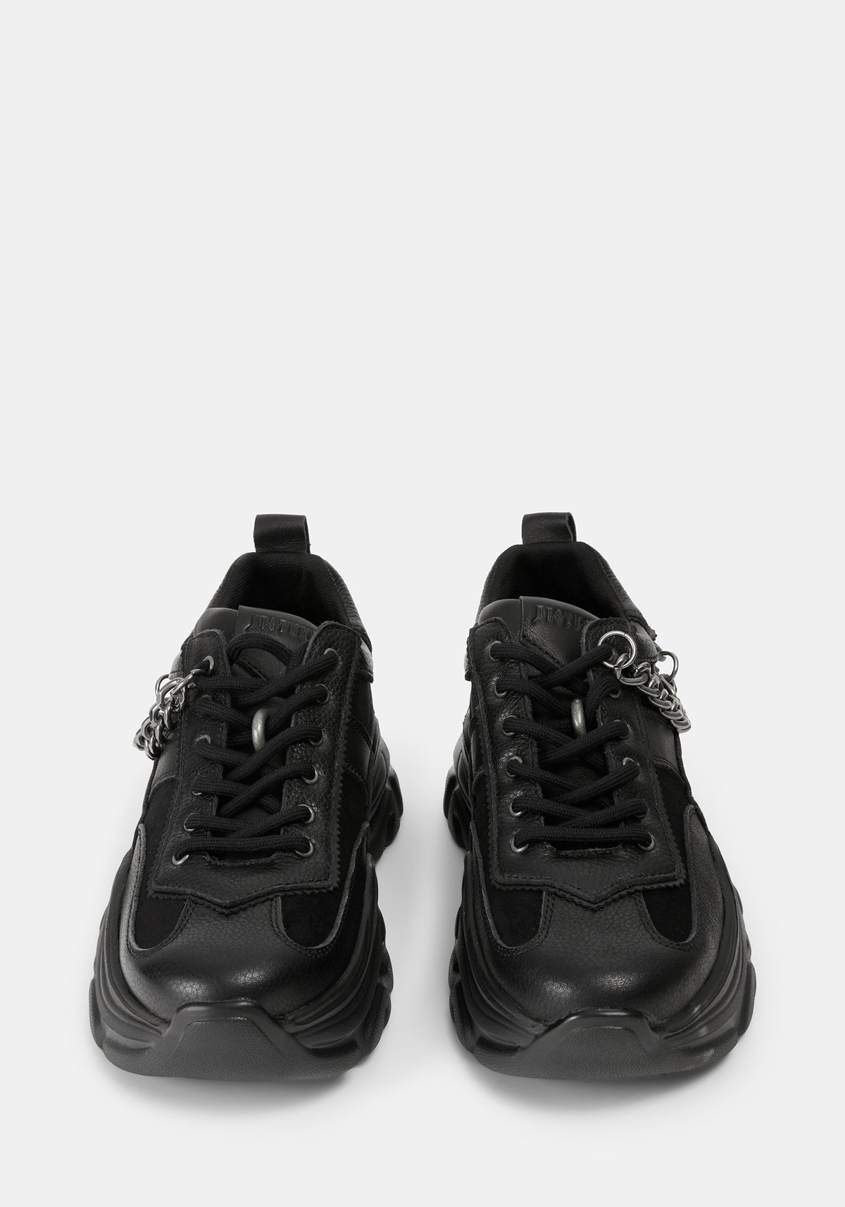 Vornex Studded Leather Trainers