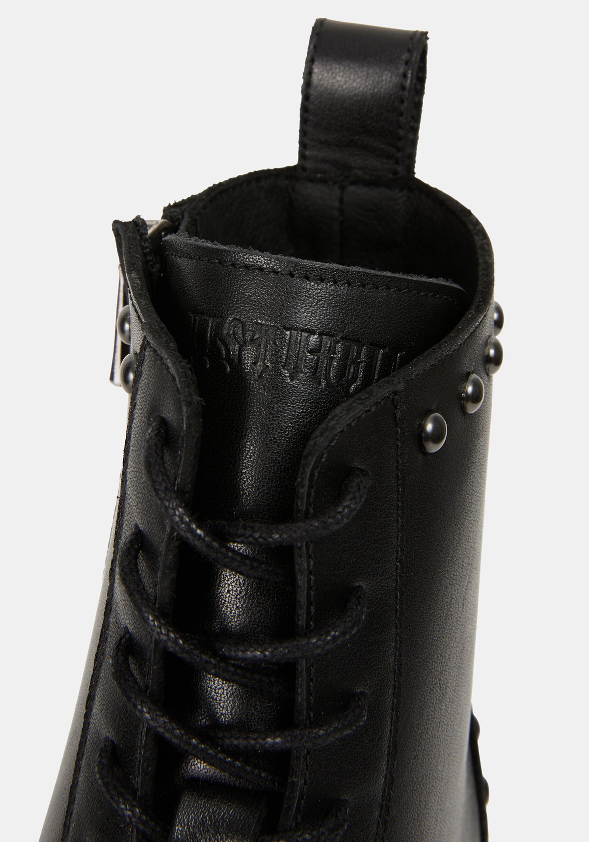 Esmelina Leather Rosamoth Buckle Boots