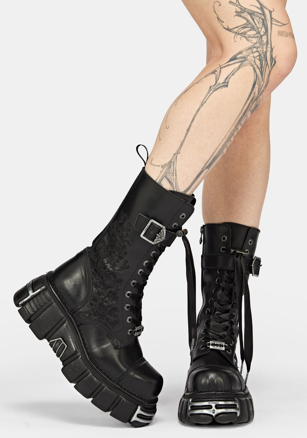 Disturbia x New Rock Nyxx Boots
