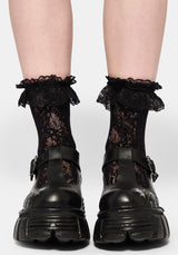 Disturbia x New Rock Aurelia Mary Janes