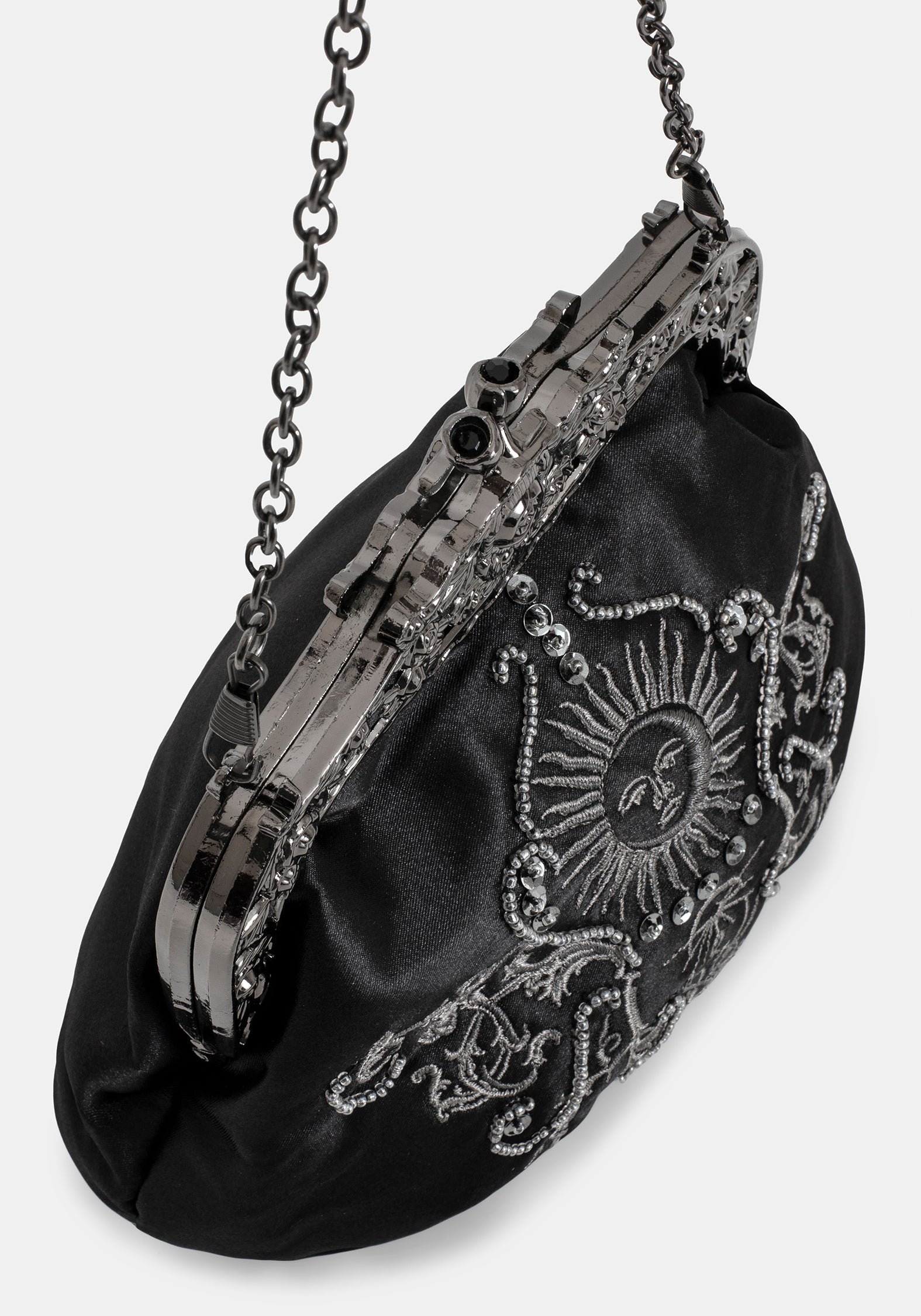 Gaia Celestial Print Pouch Bag