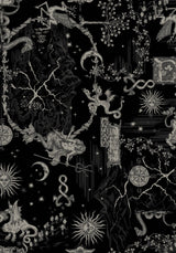 Isolde Medieval Map Paperbag Tie Waist Short