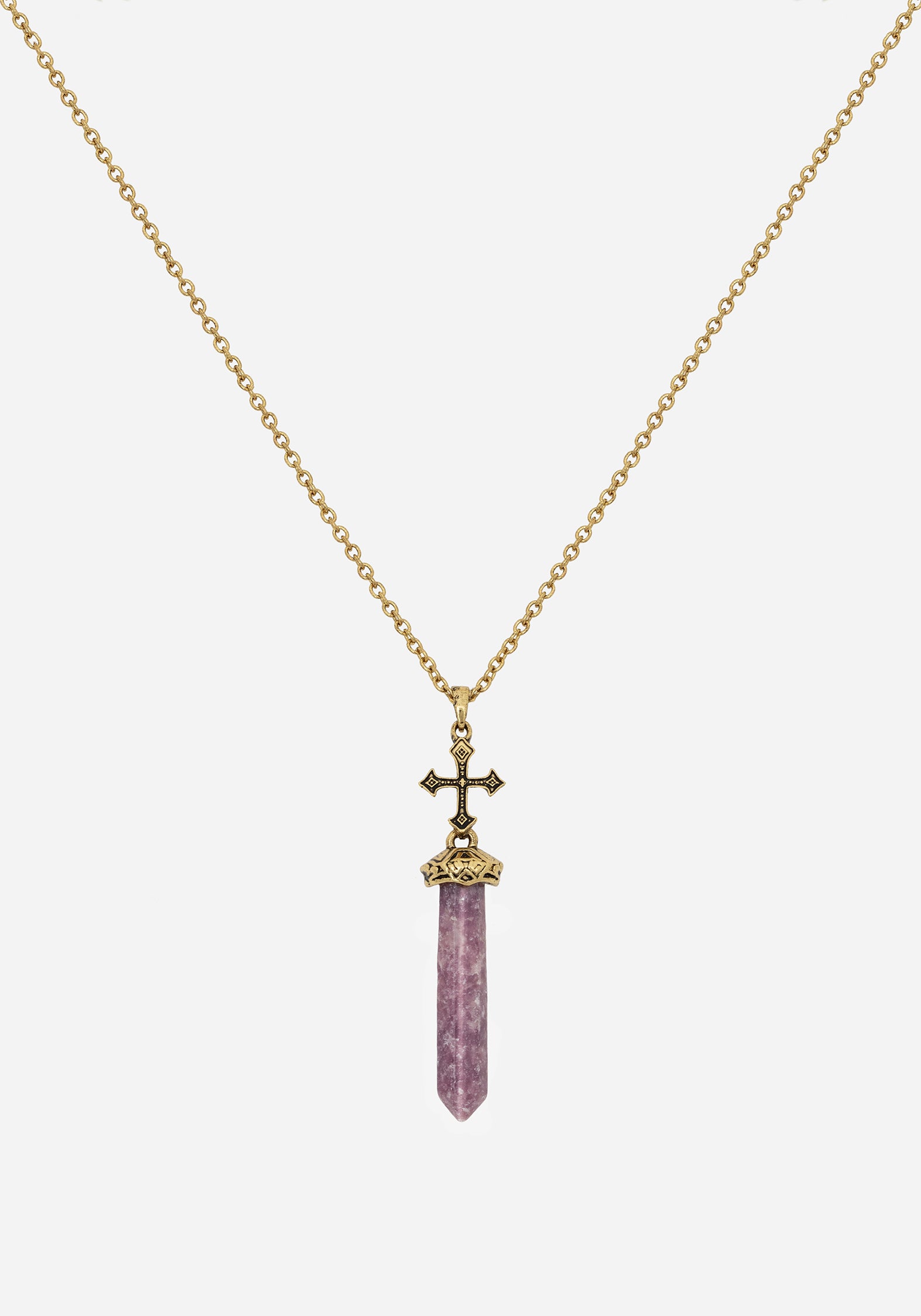 Vallum Cross Shard Necklace