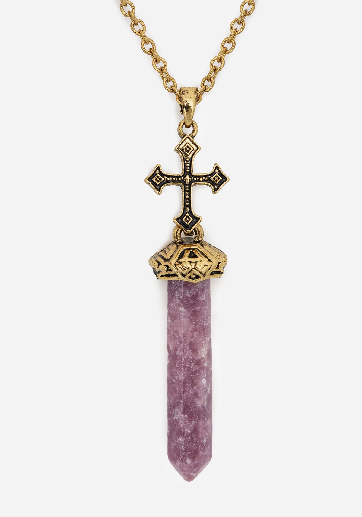 Vallum Cross Shard Necklace