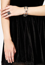 Electra Cross Link Chain Bracelet