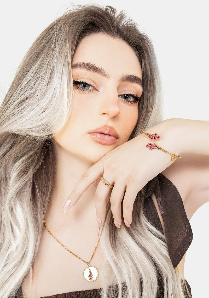 Hermia Foxglove Armreif