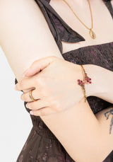 Hermia Foxglove Armreif