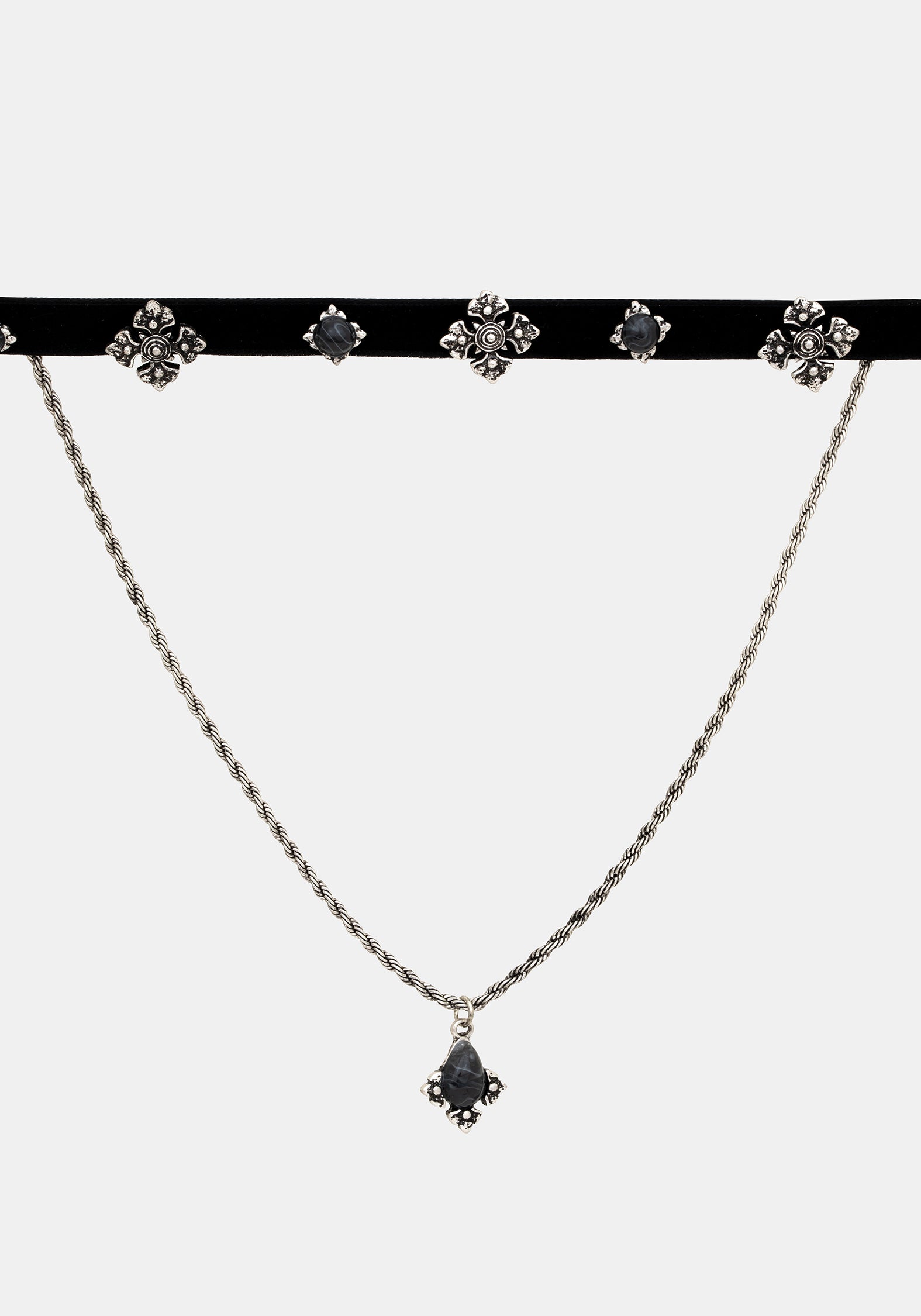 Crucentia Layered Choker