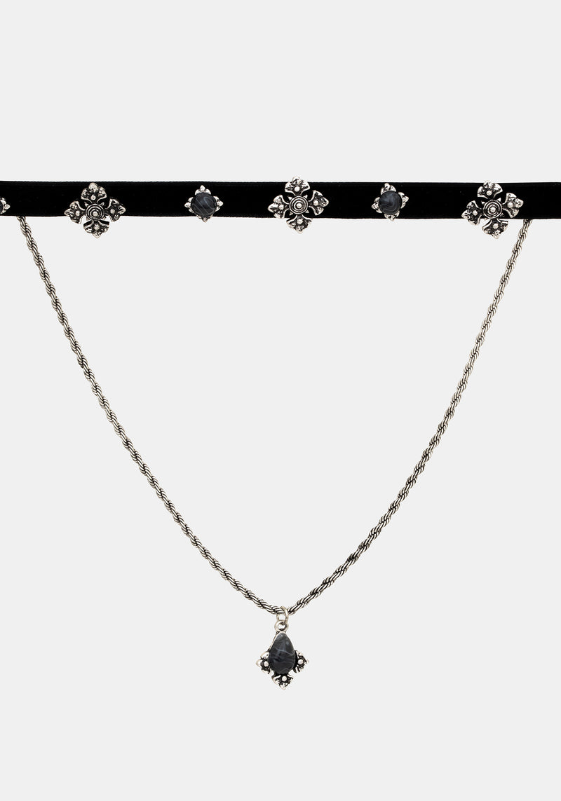 Crucentia Layered Choker