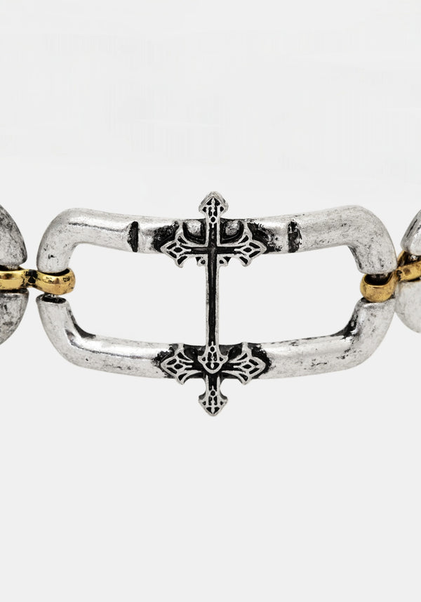 Electra Cross Link Chain Choker