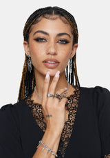 Shadowclaw Chunky Ring Set