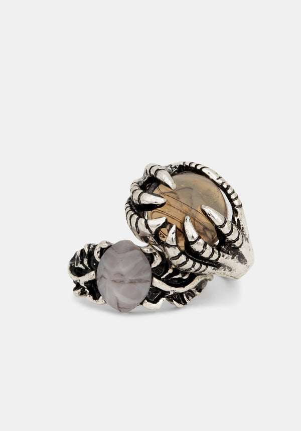 Shadowclaw Chunky Ring Set