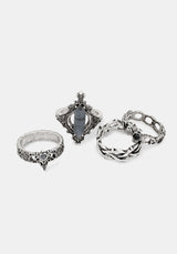 Gothique Assorted Ring Set