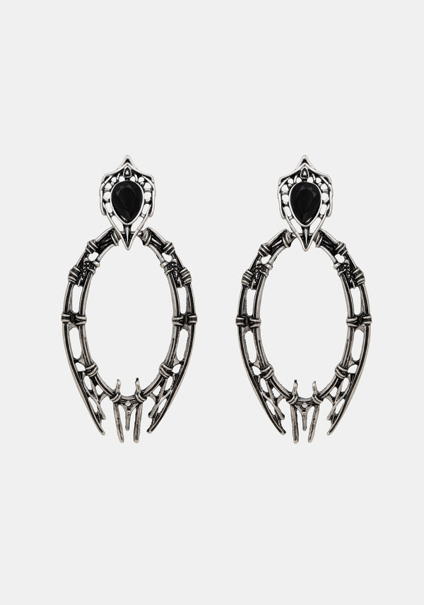 Gothique Stone Drop Earrings