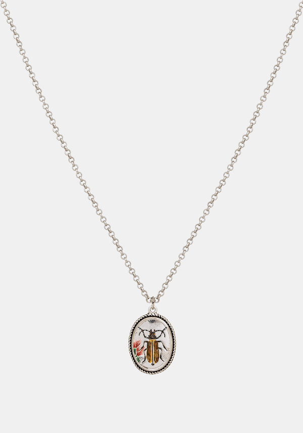 Sessile Bug Necklace - Silver