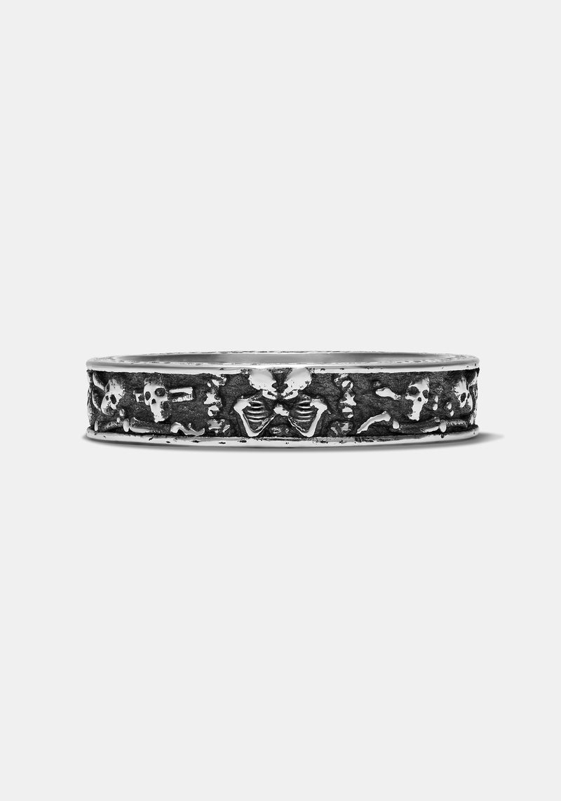 Amorata Lovers Sterling Silver Band - 4.5mm