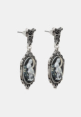 Malia Rabbit Skeleton Earrings