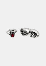 Corium Anatomical Chain Rings Set of 3 M/L