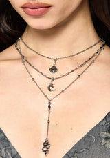 Gorthe Snake Eye Necklace
