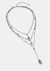 Gorthe Snake Eye Necklace