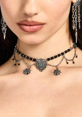 Gorthe Bead Snake Eye Choker