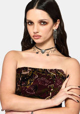 Gorthe Bead Snake Eye Choker