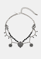 Gorthe Bead Snake Eye Choker