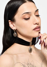 Rosamoth Cameo Drop Earrings