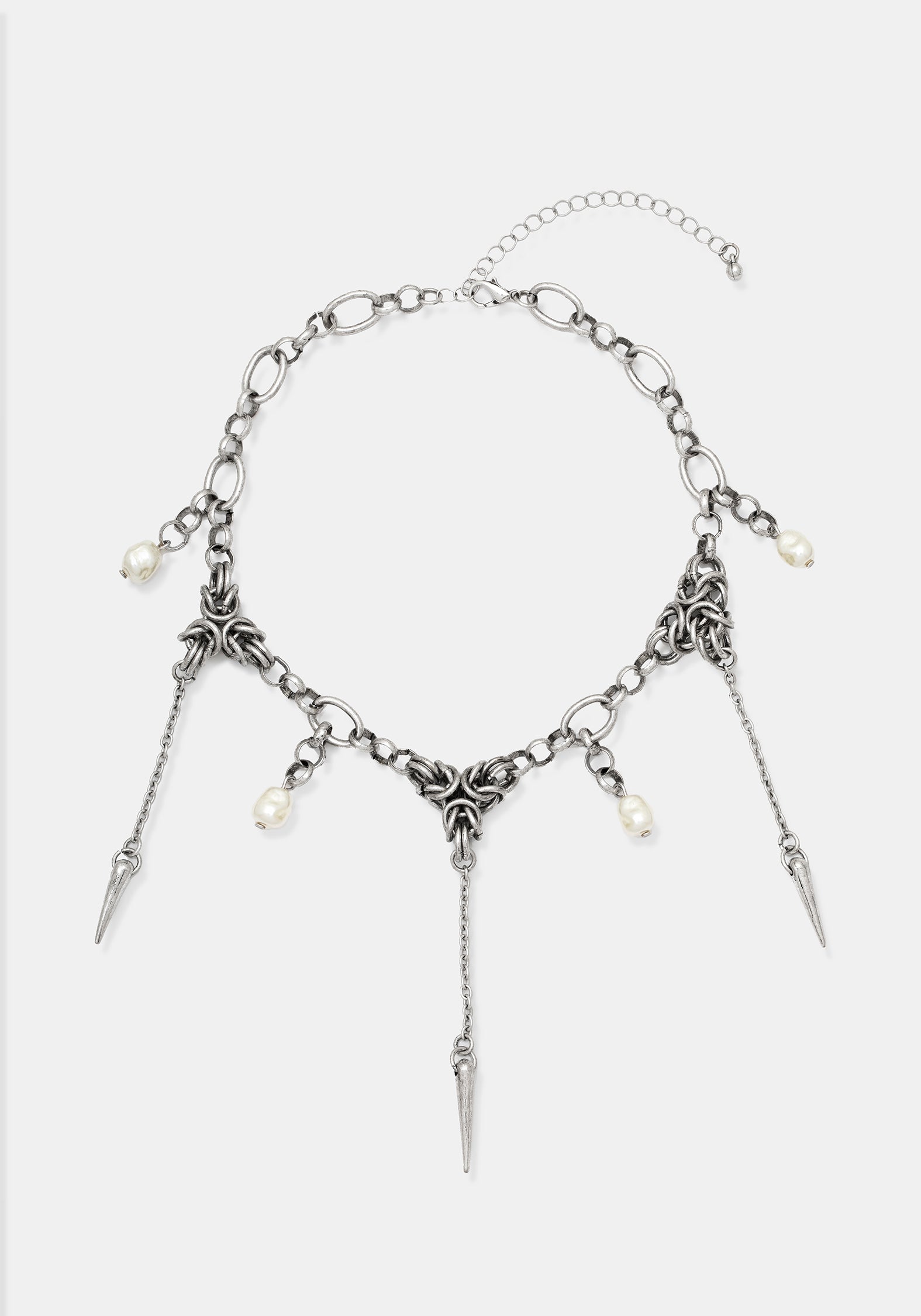 Gloryx Spike Chain Choker